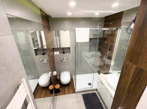Kúpeľňa v ubytovaní Apartament Silver - Stara Polana Spa