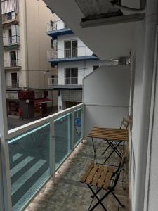 Balkón nebo terasa v ubytování Hostal B and B Benidorm