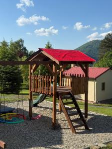 Detský kútik v ubytovaní Ubytování Koliba pod Stolovou