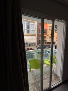 Balkón nebo terasa v ubytování Hostal B and B Benidorm
