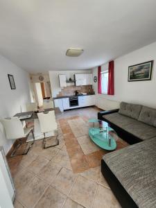 Posezení v ubytování Apartmenthaus Fa
