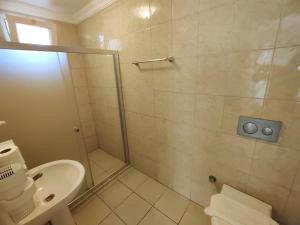 A bathroom at Bucak Apart Hotel Göcek & Beach