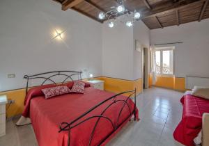 Voodi või voodid majutusasutuse La Suite di Arpino toas