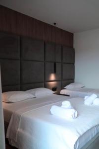 Postel nebo postele na pokoji v ubytování Hotel Resol 2