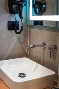Koupelna v ubytování Hotel Resol 2