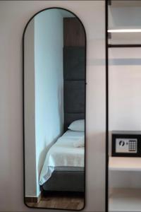 Postel nebo postele na pokoji v ubytování Hotel Resol 2