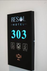 Certifikát, hodnocení, plakát nebo jiný dokument vystavený v ubytování Hotel Resol 2