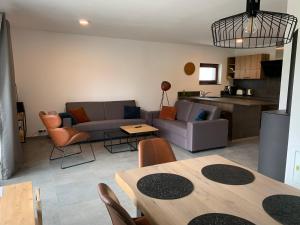Η κουζίνα ή μικρή κουζίνα στο Apartmány Moldau Park Nová Pec - Lipno