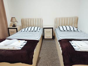 Katil atau katil-katil dalam bilik di Chill Out Hotel