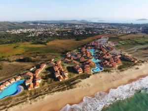 an aerial view of a resort on the beach at Búzios Beach Resort in Búzios +6 photos