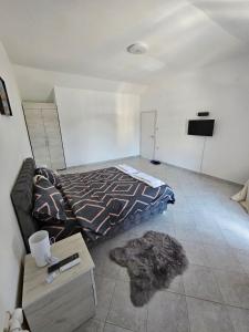 Postel nebo postele na pokoji v ubytování Stan na dan Crystal