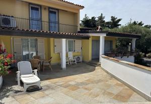 A balcony or terrace at Villa Jone