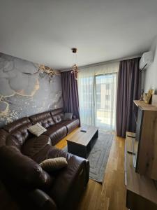 Et opholdsområde på Agape Bečići Apartment