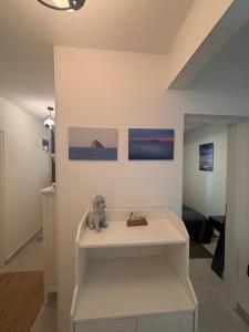 Ein Bett oder Betten in einem Zimmer der Unterkunft Apartmani Merica