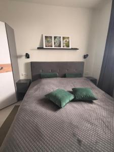 Ein Bett oder Betten in einem Zimmer der Unterkunft Apartmani Merica