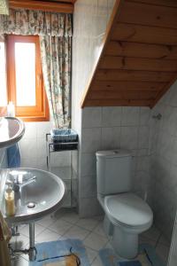 Koupelna v ubytování Lassacher Biobauernhof