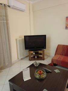 TV a/nebo společenská místnost v ubytování Stefkas apartment2