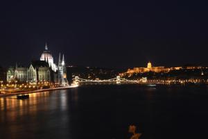Výhľad na mesto Budapešť alebo výhľad na mesto priamo z apartmánu
