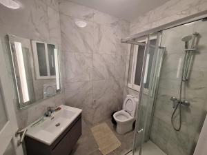Koupelna v ubytování Chic Central Suite