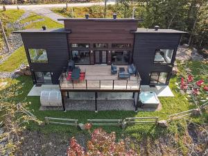 Budova, kde se chata nachází