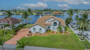 an aerial view of a house at Villa Stella in Cape Coral