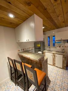 Kuchyň nebo kuchyňský kout v ubytování Arco Iris Casa de Campo