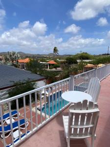 Balkón nebo terasa v ubytování Arco Iris Casa de Campo