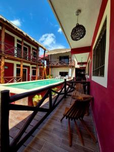 Bazén v ubytování Holbox Isla Bonita nebo v jeho okolí
