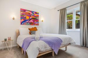 Postel nebo postele na pokoji v ubytování Tara House, Bendigo + 10 fotografií
