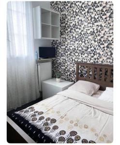 Postel nebo postele na pokoji v ubytování Private Room near Paris