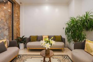 Istumisnurk majutusasutuses Nature Hotel Da Lat - Le Dai Hanh