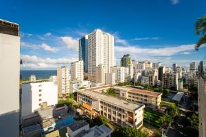 Nespecifikovaný výhled na destinaci Danang nebo výhled na město při pohledu z hotelu