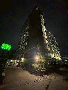 Budova, kde se aparthotel nachází
