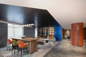 Zona de estar de 北京传媒大学希尔顿欢朋酒店Hampton by Hilton Beijing Communication University