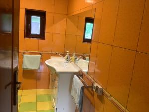 Kuchyň nebo kuchyňský kout v ubytování Hostel garden