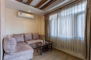 Posezení v ubytování Hotel Sapana Garden Thamel