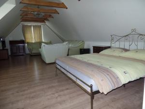 Postel nebo postele na pokoji v ubytování Penzion u Ungerů