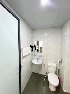 Ένα μπάνιο στο Evergreen Bac Giang apartment