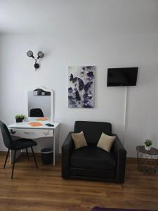 TV a/nebo společenská místnost v ubytování Stephanovy Guest House