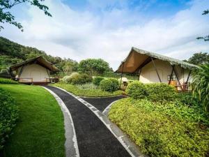 Zahrada ubytování The Mulian Urban Resort Hotels Huadu