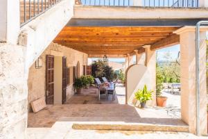Balkón nebo terasa v ubytování Agroturismo Son Burgues
