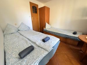 Postel nebo postele na pokoji v ubytování Pensjonat Lemon