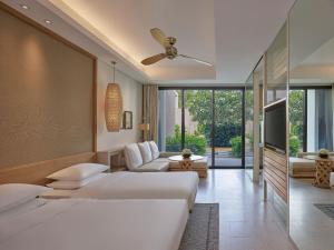 Katil atau katil-katil dalam bilik di Hyatt Regency Danang Resort and Spa