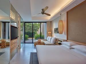 Katil atau katil-katil dalam bilik di Hyatt Regency Danang Resort and Spa