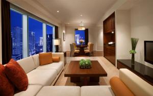 Istumisnurk majutusasutuses Grand Hyatt Macau