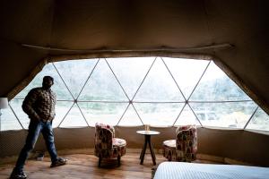 Camp The Sanga Manali的休息区