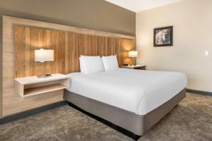 Ένα ή περισσότερα κρεβάτια σε δωμάτιο στο Radisson Hotel Pendleton Airport