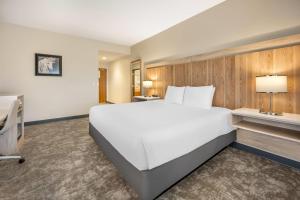 Ένα ή περισσότερα κρεβάτια σε δωμάτιο στο Radisson Hotel Pendleton Airport