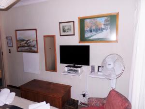 A television and/or entertainment center at Old Umtali Guest House
