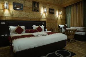 Letto o letti in una camera di Hotel Auli D